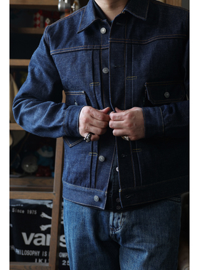 BOB DONG Type II Denim Jacket S2307XX 22oz 美式原色牛仔夹克