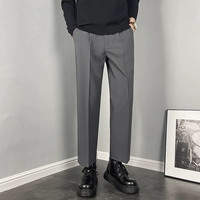 K99 темно -серые укороченные брюки (обычная модель)