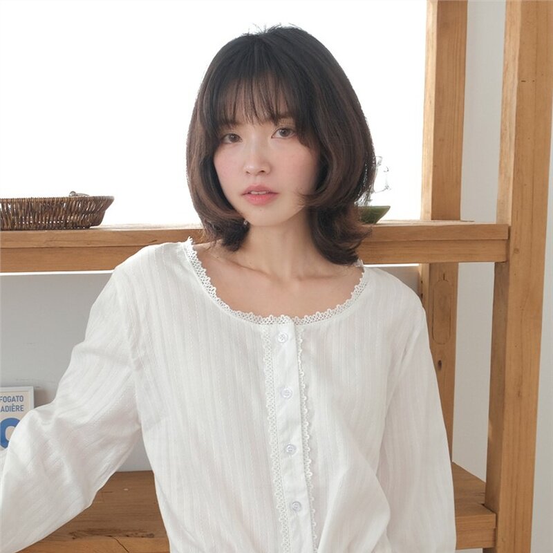 韩国代购直邮2026春Beginning法式休闲显瘦遮肚宽松白色系带衬衫