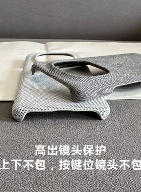 新款布艺适用荣耀GTpro/power/2手机壳WIN/RT半包硬壳简约布料高级感保护套