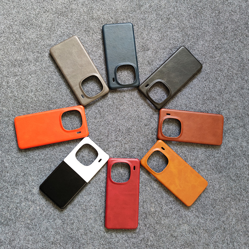 半包大孔iqoo12/13手机壳皮质