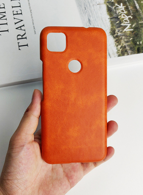 适用谷歌pixel4a手机壳大孔pixel4/pixel5素皮半包Google pixel4XL保护套硬壳5G清爽手感不粘指纹