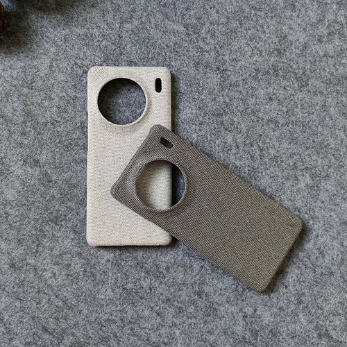 布艺适用vivo x90/s/pro/+手机壳x80/pro大孔x100/pro/S/ultra轻薄保护套简约半包织物硬壳防手汗不粘指纹