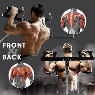 提拉推举把手核心训练杠铃划船推肩配件爆发力杠铃炮筒架炮筒甩杆