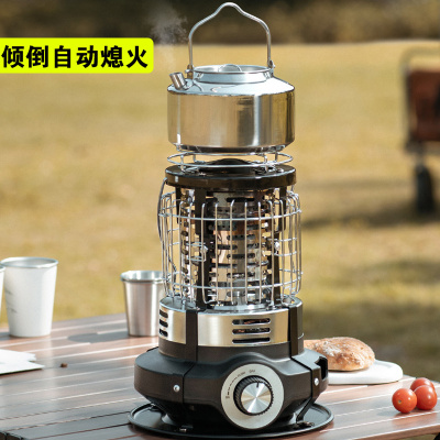 户外燃气取暖炉冰钓卡式露营帐篷