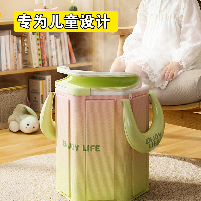 过小腿折叠保温加厚泡脚桶