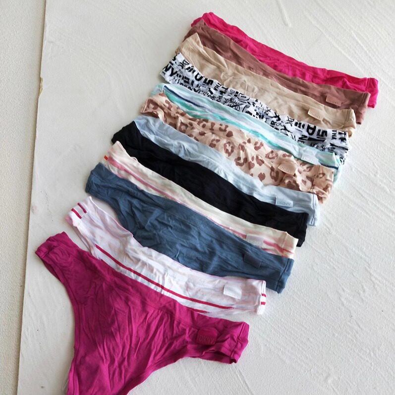 美单DK裸感多色低腰女T裤