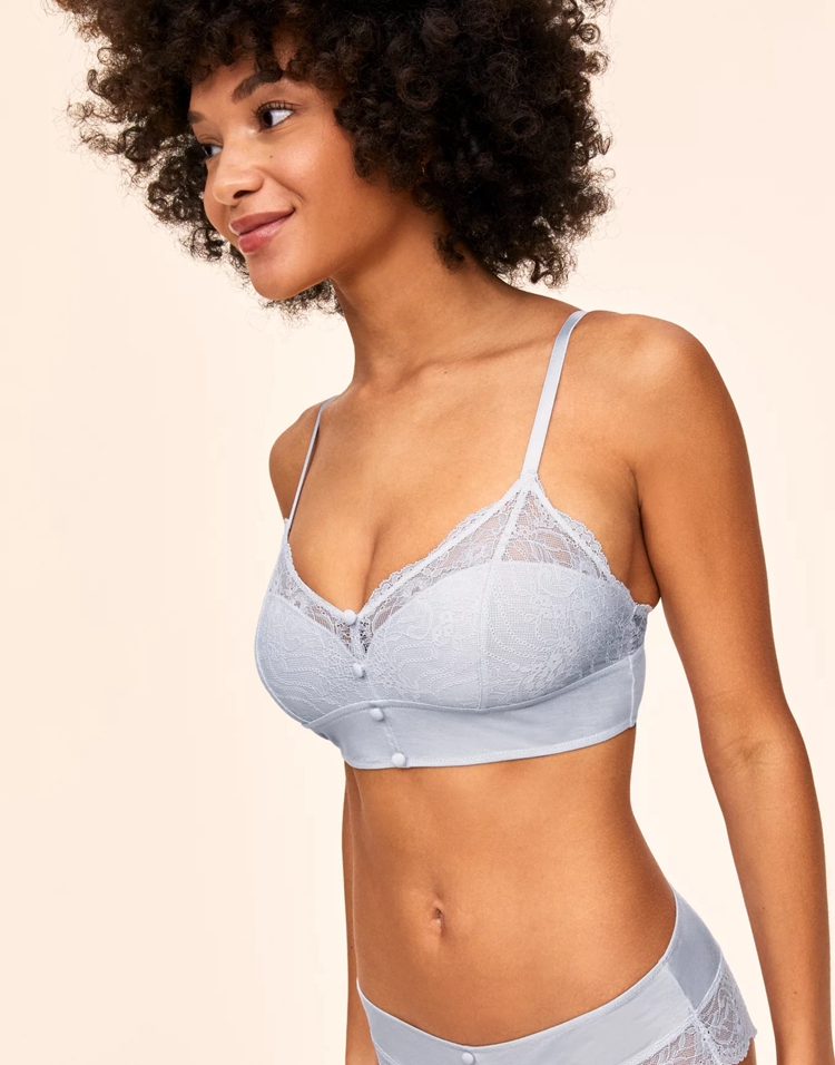 美单ADORE~环保莫代尔柔软舒适小胸内衣法式女生无钢圈超薄文胸