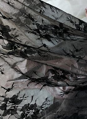 incanto轻奢 蕾丝薄纱双层轻柔半透性感透视睡袍/无文胸内裤