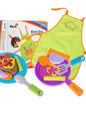 FritzS正品宝宝过家家益智早教玩具仿真水果夹子计数分类蒙氏教具