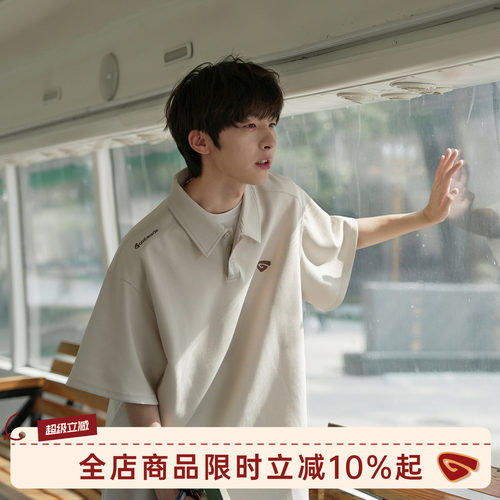 GOOZIMADE曼巴棉空气层polo衫男