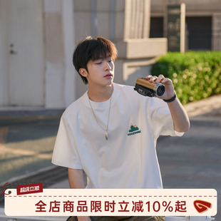 GOOZI MADE  260g重磅T恤男夏季日系男生夏日衣服索罗娜短袖男款