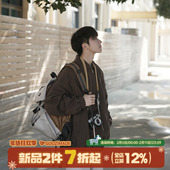 MADE 翻领工装 外套男春季 GOOZI 美式 cleanfit青少年休闲纯色夹克