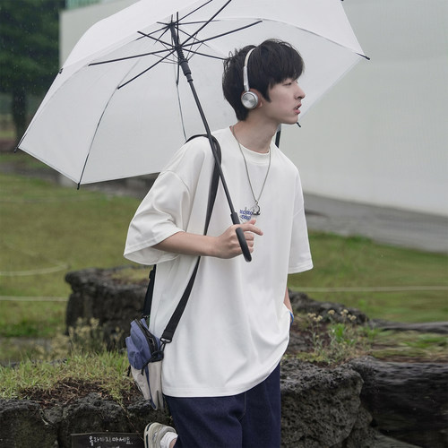 GOOZIMADE字母印花短袖T恤男夏
