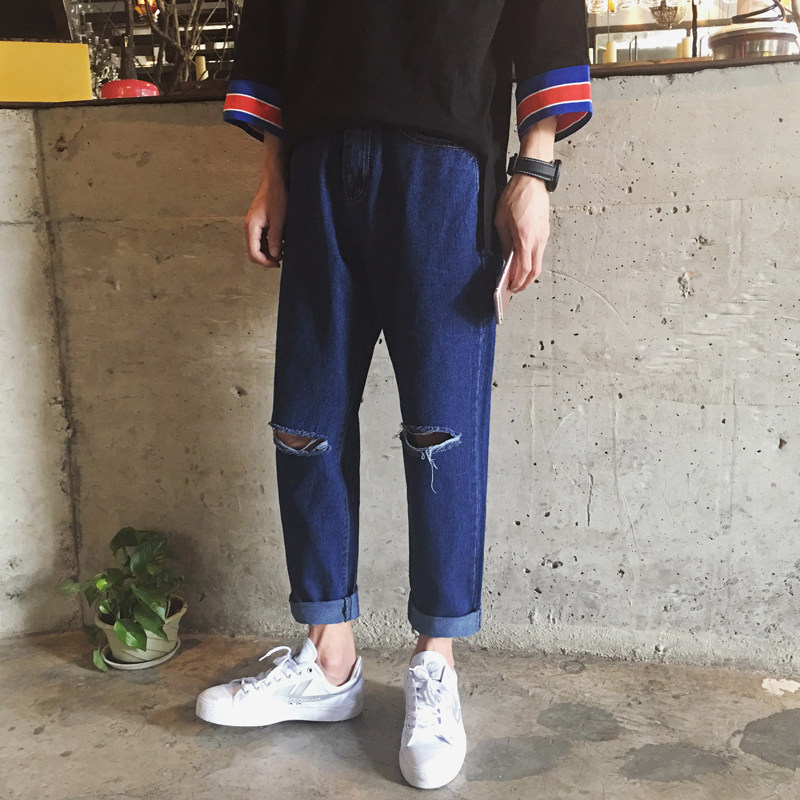 Jeans pour adolescent pour Quatre saisons - Ref 1480614 Image 3