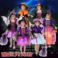 Хэллоуин детские одежда на девочку Witch Witch Юбка Косплей Сервер для маленькой принцессы юбка