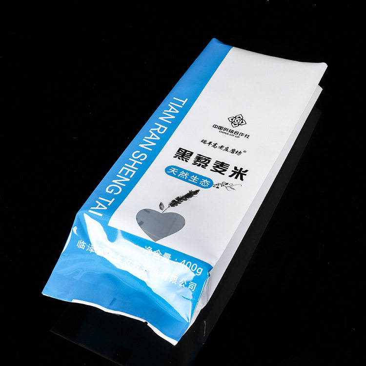 定做小米袋中封折边黄小米包装袋杂粮复合袋易撕口粗粮彩印塑料袋
