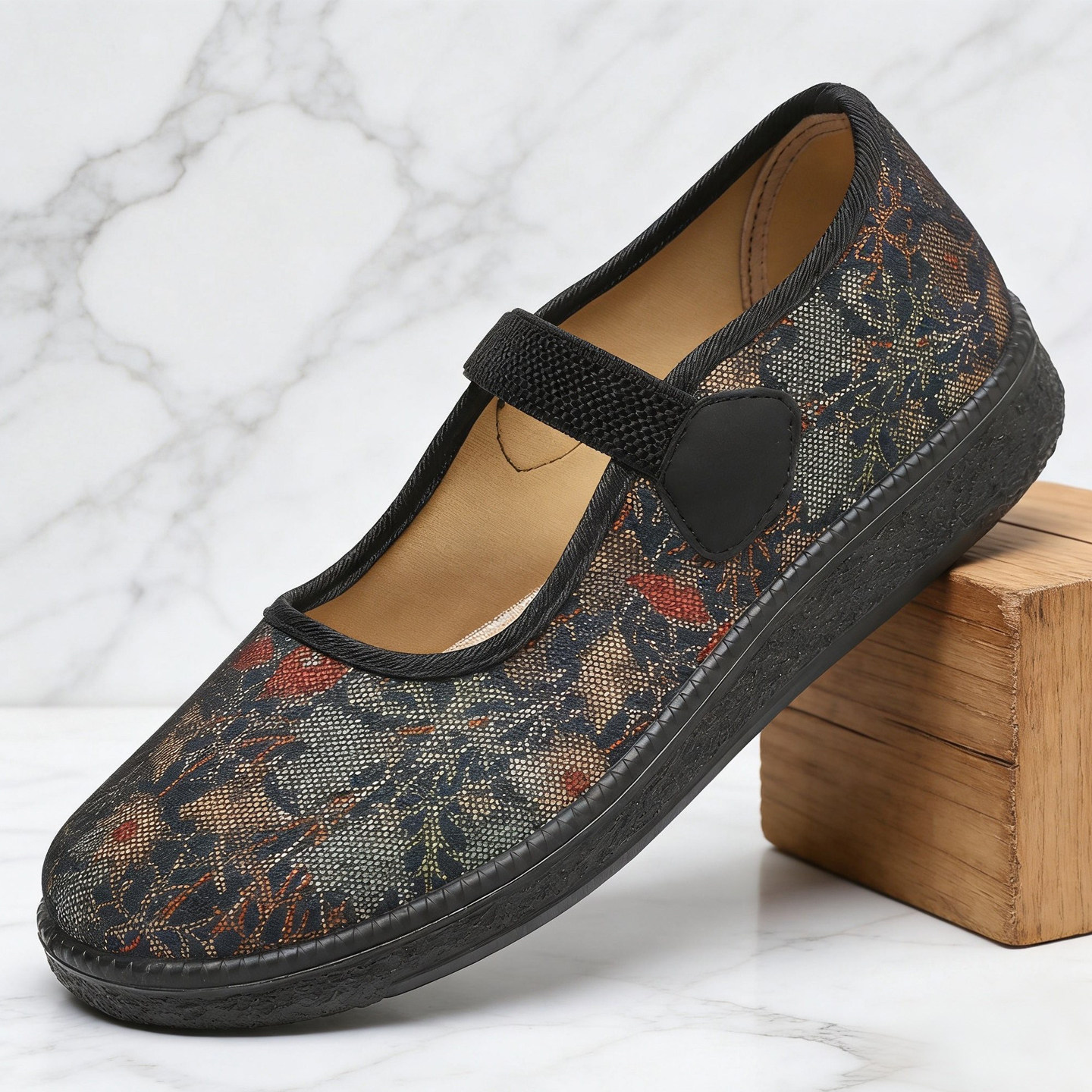 老北京布鞋女新款春季闰月妈妈鞋软底舒适防滑奶奶鞋平底老人鞋女,女鞋,传统布鞋,淘宝优惠券,粉丝福利购,淘宝优惠卷