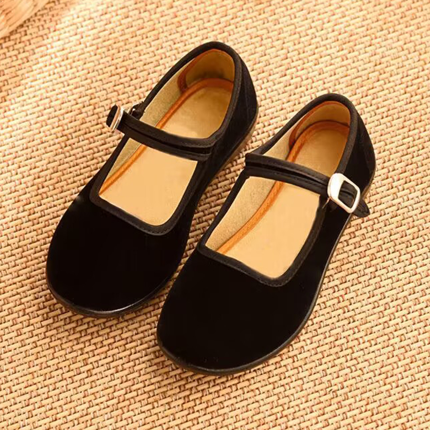 老北京女单鞋小码鞋工装鞋32码33