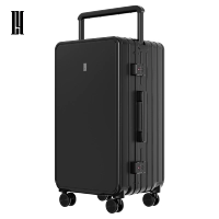 Черный Tornado в молодежном спортивном стиле (алюминиевая рама + замок)