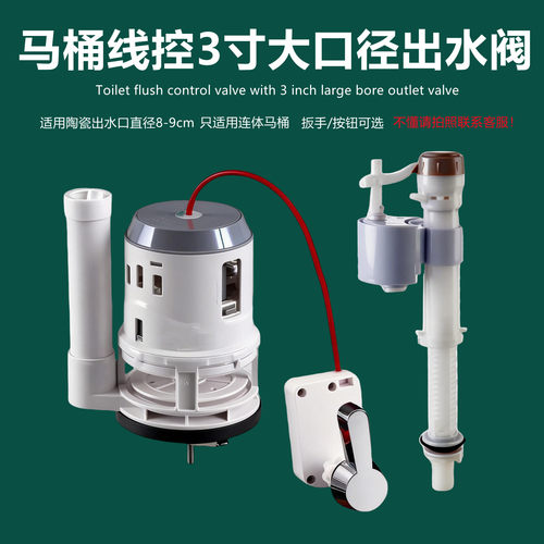 安百利大口径马桶线控出水阀扳手
