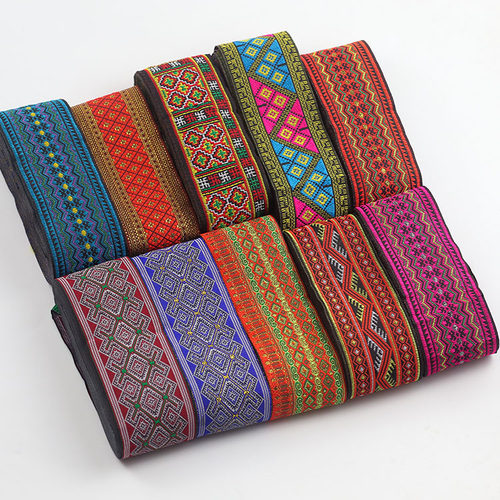 5cm宽民族风少数花边辅料批发