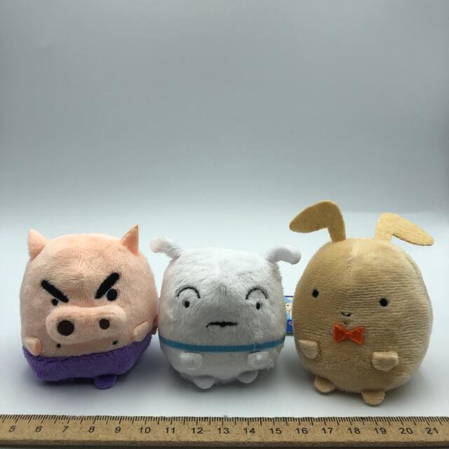 左卫门妮妮兔毛绒公仔手玉沙包