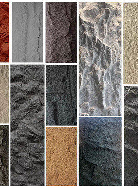 PU石皮蘑菇石PU仿石材星月石轻质仿真文化石轻陶石