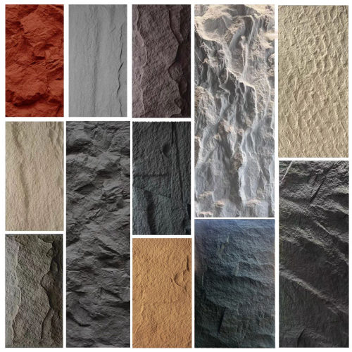 PU石皮仿石材蘑菇石文化石轻陶石