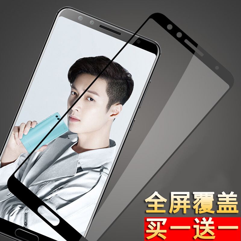 华为nova2s钢化膜华nave3e全屏nove3手机全覆盖note防摔nava原装navo无白边HWI屏保AL00/10全包女ANE高清前后