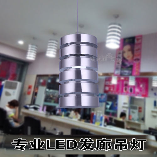 发廊吊美发店装修灯饰吊灯灯LED理发店灯具灯罩餐厅吊灯个性创意
