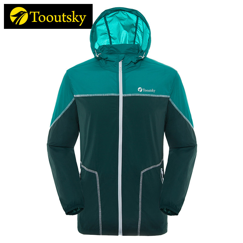 tooutsky皮肤衣男女春夏季连帽运动防晒凉感透气轻薄防晒防风衣