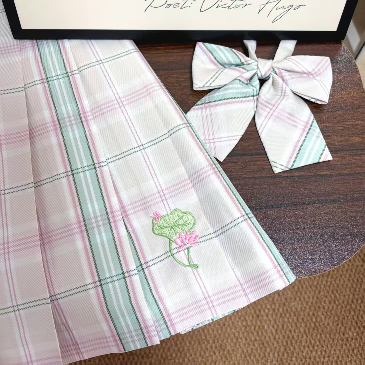 初樱社【雪荷汀】原创jk格裙