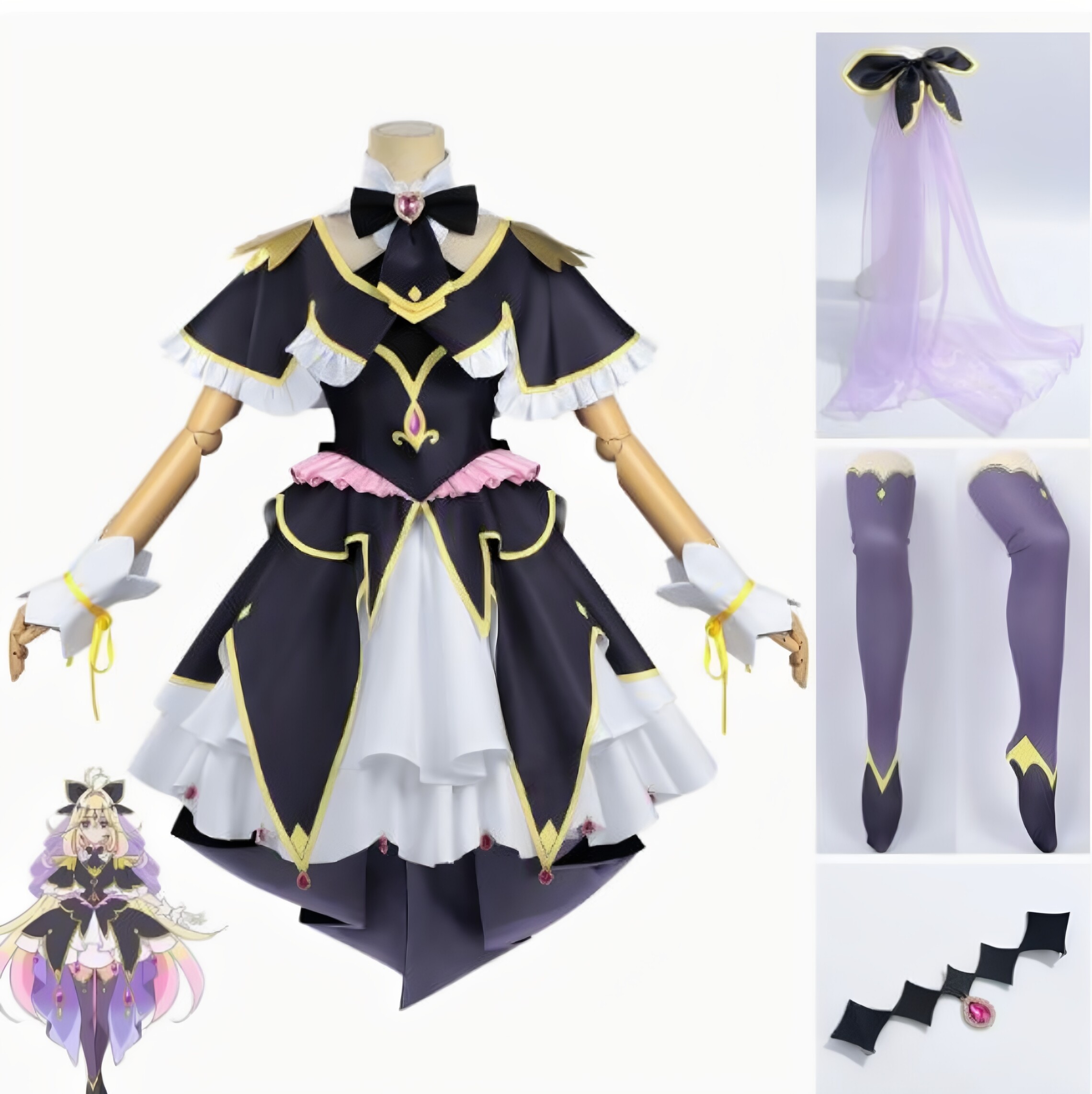 名侦探光之美少女cos服饰连衣裙