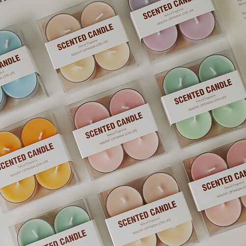 茶蜡香薰蜡烛伴手礼香氛candle浪漫婚礼创意节日礼物高级气氛摆件