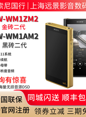 Sony/索尼 NW-WM1ZM2  WM1AM2 金砖黑砖二代 高解析度音乐播放器
