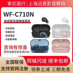 Sony/索尼 WF-C710N 休闲舒适 真无线蓝牙降噪耳机