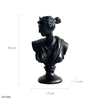 北欧阿波罗女神像客厅家居石膏树脂雕塑样板房橱窗装饰简约软装