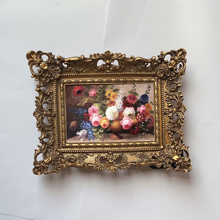 餐厅装饰画现代简约挂画饭厅歺厅客厅组合壁画餐桌树脂相框长方形图片