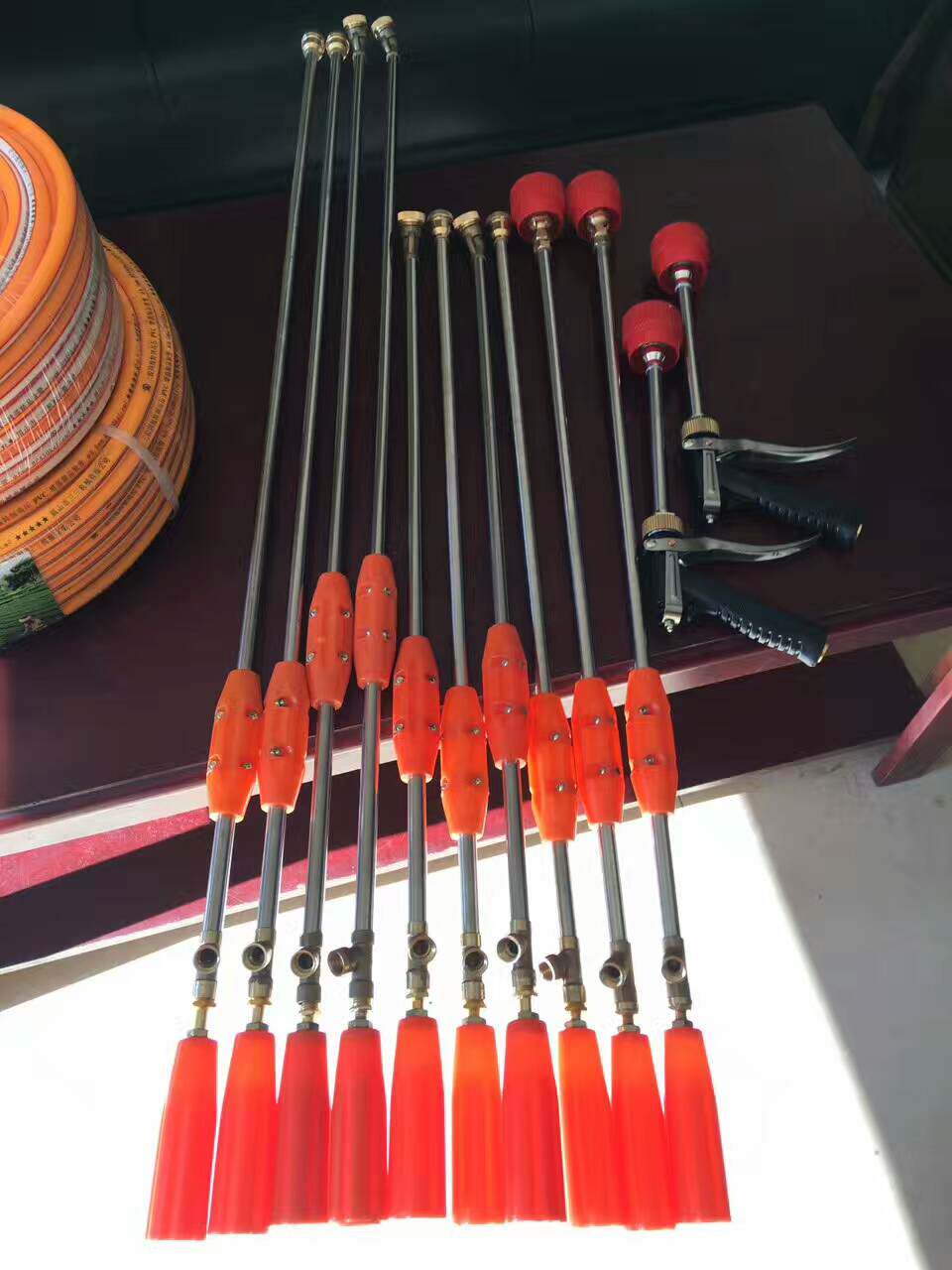 打药枪喷枪打药车喷雾器柱塞泵园林绿化洗车机自吸水泵高压泵54cm