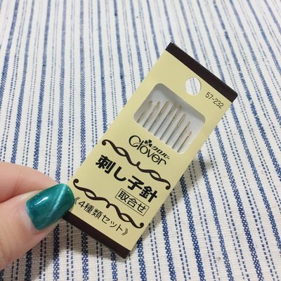 clover可乐品牌针组支装刺子绣