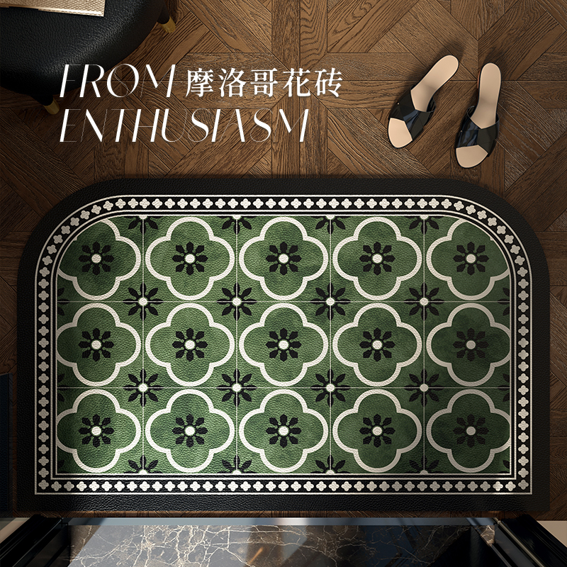 法式复古地垫入户门垫家用入户垫