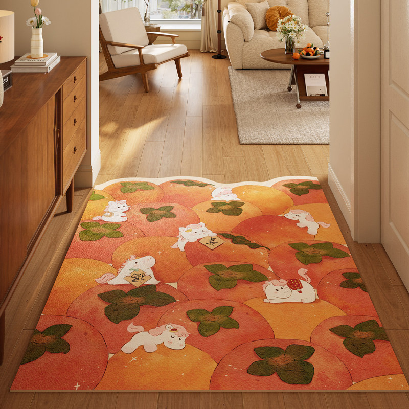 马年入户门地垫2026新款大门口进门轻奢高级感可擦免洗大地毯脚垫,居家布艺,入户地垫,淘宝优惠券,粉丝福利购,淘宝优惠卷