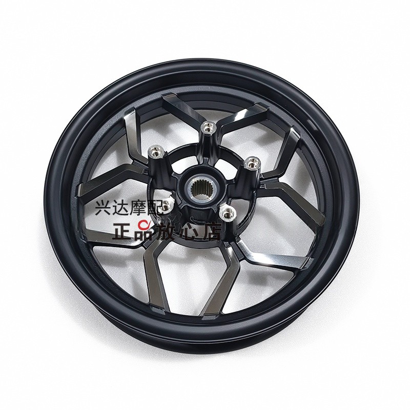 原厂钱江QJ150T-6W鸿150RS前后钢圈前轮毂后轮毂钢圈