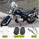 适用豪爵GZS150前后踏板加宽防滑设计挡风尾架货架摩托车改装 配件