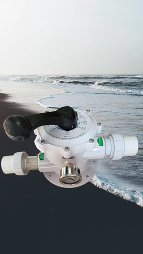 正品游泳池沙缸过滤器消毒水循环顶式专用ASTRAL沙缸头1.5寸
