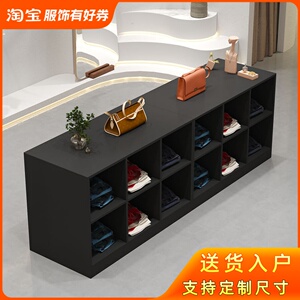 服装店中岛展示台包包柜女装店铺中间摆放陈列流水台展示桌储物柜