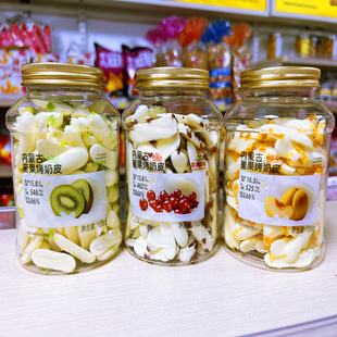 奶星人内蒙古蜜果烤奶皮奶条奶棒香脆奇异果黄桃蔓越莓味儿童零食