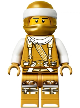 乐高 LEGO  幻影忍者人仔70644  njo450 黄金飞天神龙大师
