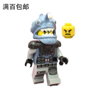 LEGO乐高 幻影忍者 70616 人仔 鮟鱇鱼 Anglernjo368 稀有款 绝版